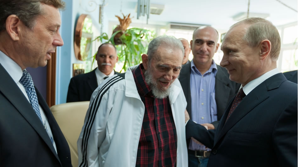 Estrictamente síndrome desarrollo de Fidel Castro recibe a Putin en chándal | Política y Moda